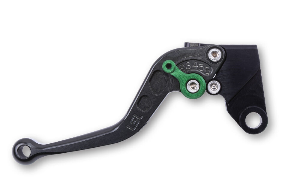 Lsl Clutch Lever Classic L09r, Anthracite/green, Short  - Green