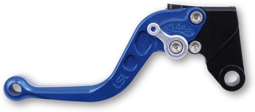 Lsl Brake Lever Classic R45, Blue/silver, Short  - Silver