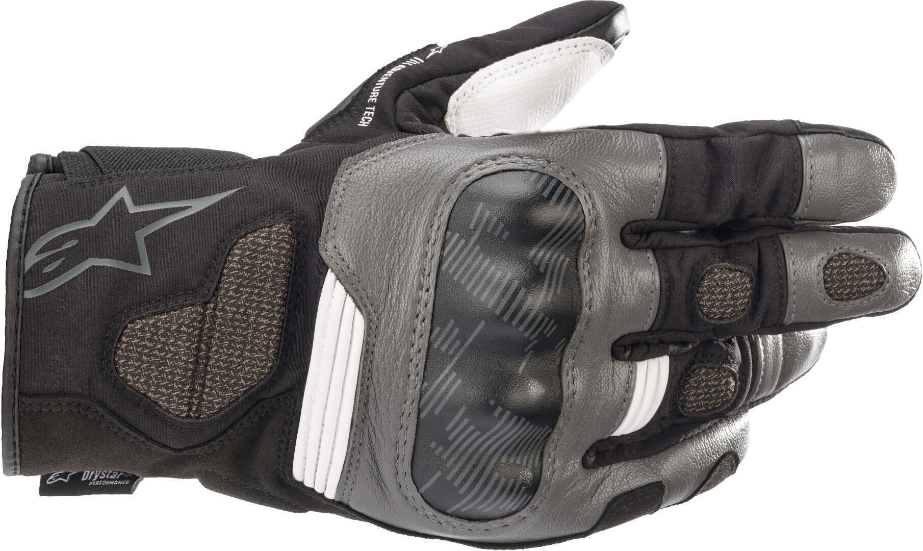 Alpinestars Corozal V2 Drystar Motorcycle Gloves  - Black Grey White