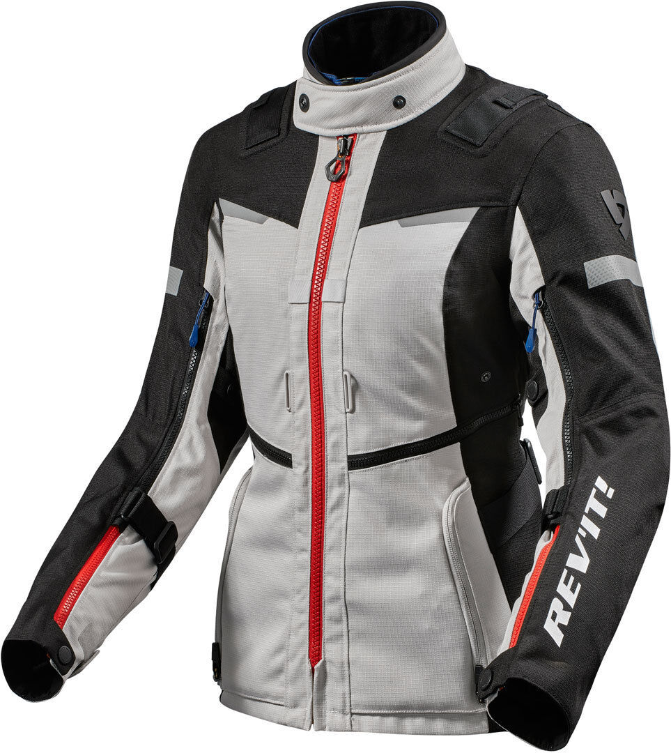 Revit Sand 4 H2o Ladies Textile Jacket  - Black Grey