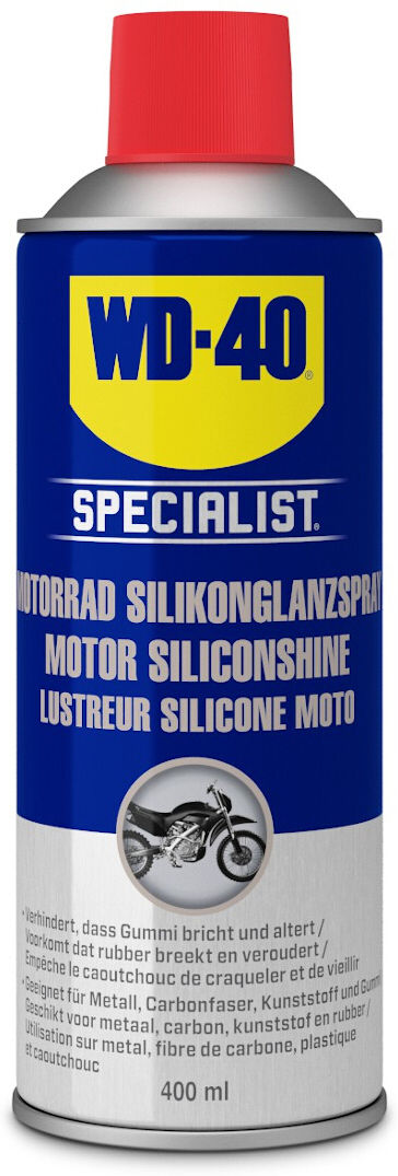 Wd-40 Specialist Motorcycle Silicone Shine Spray 400 Ml