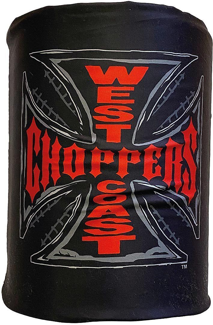 West Coast Choppers Web Fleece Neck Warmer  - Black