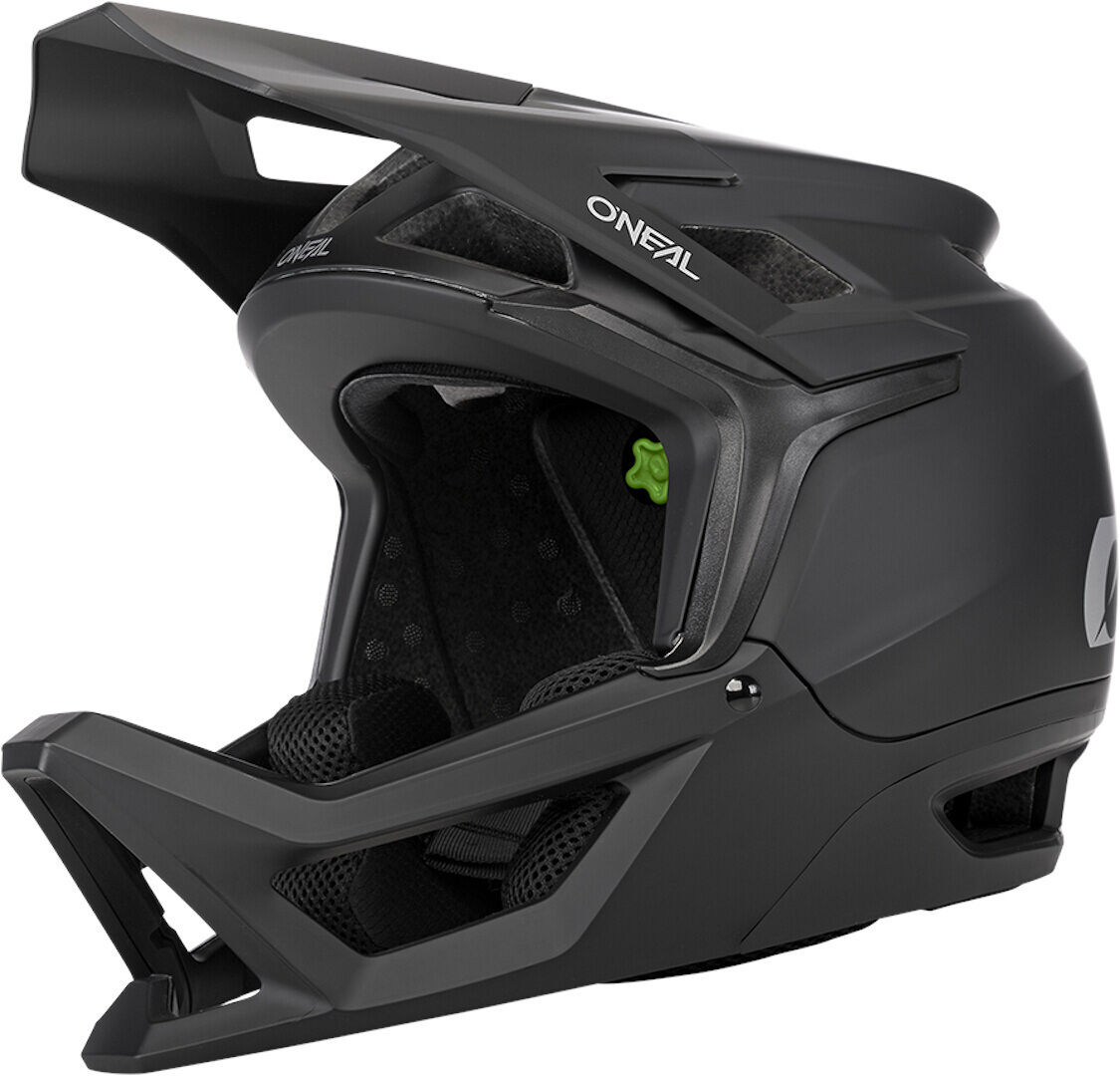 Oneal Transition Solid Downhill Helmet  - Black