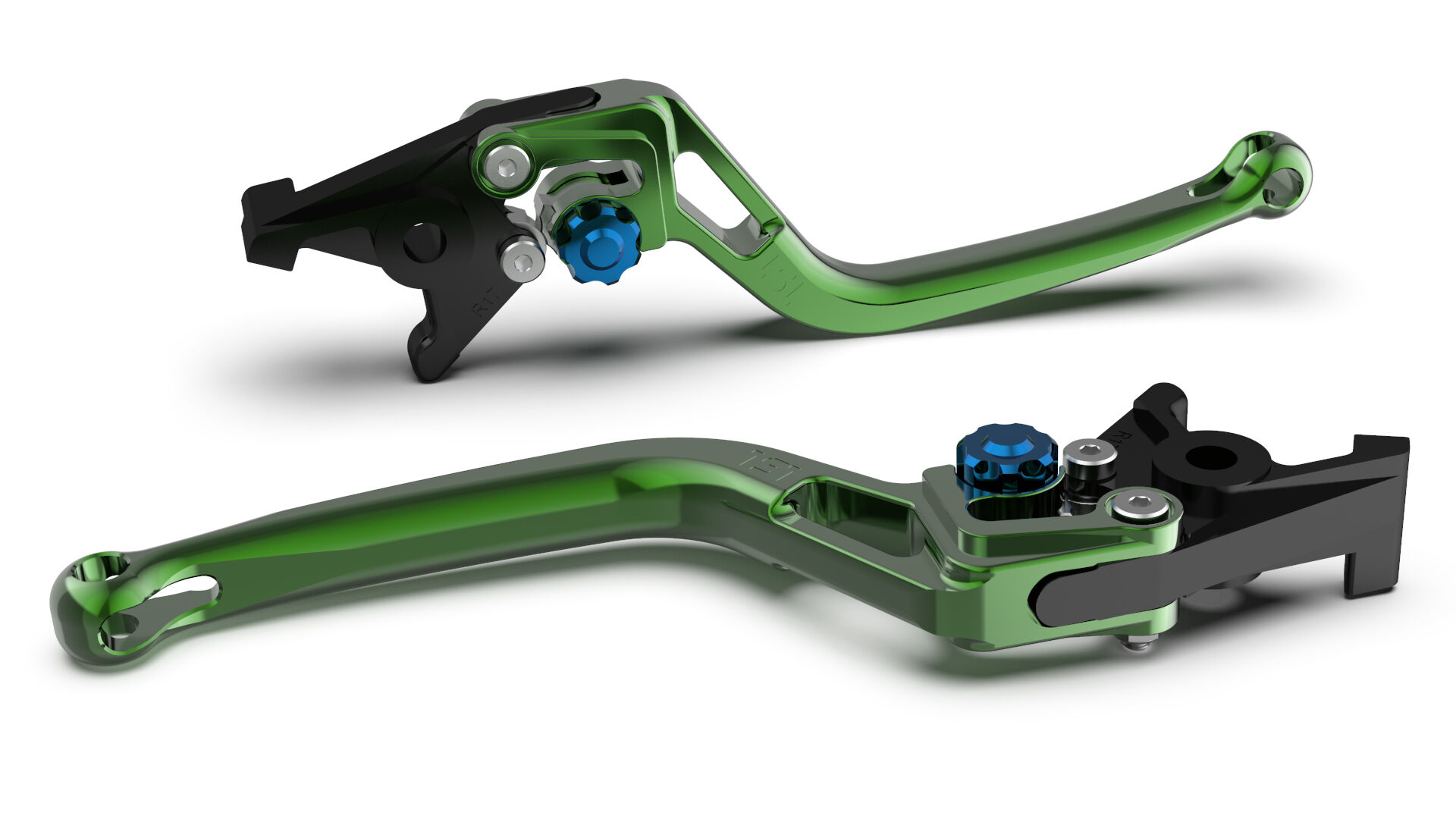 Lsl Brake Lever Bow R72, Green/blue  - Blue