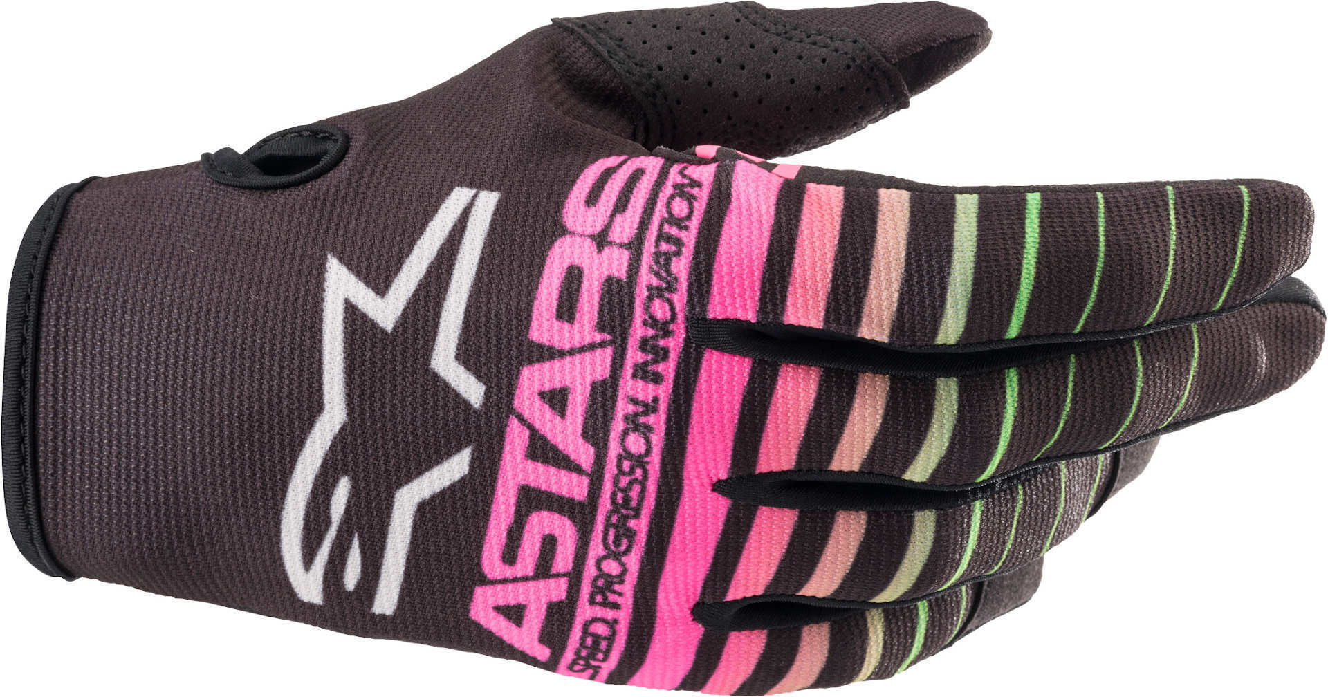 Alpinestars Radar 22 Motocross Gloves  - Black Green