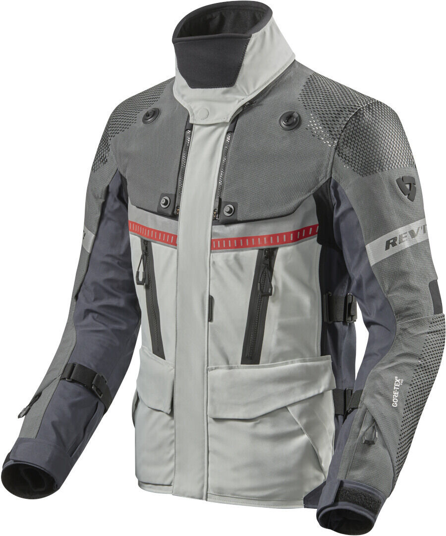 Revit Dominator 3 Gtx Motorcycle Textile Jacket  - Grey Blue