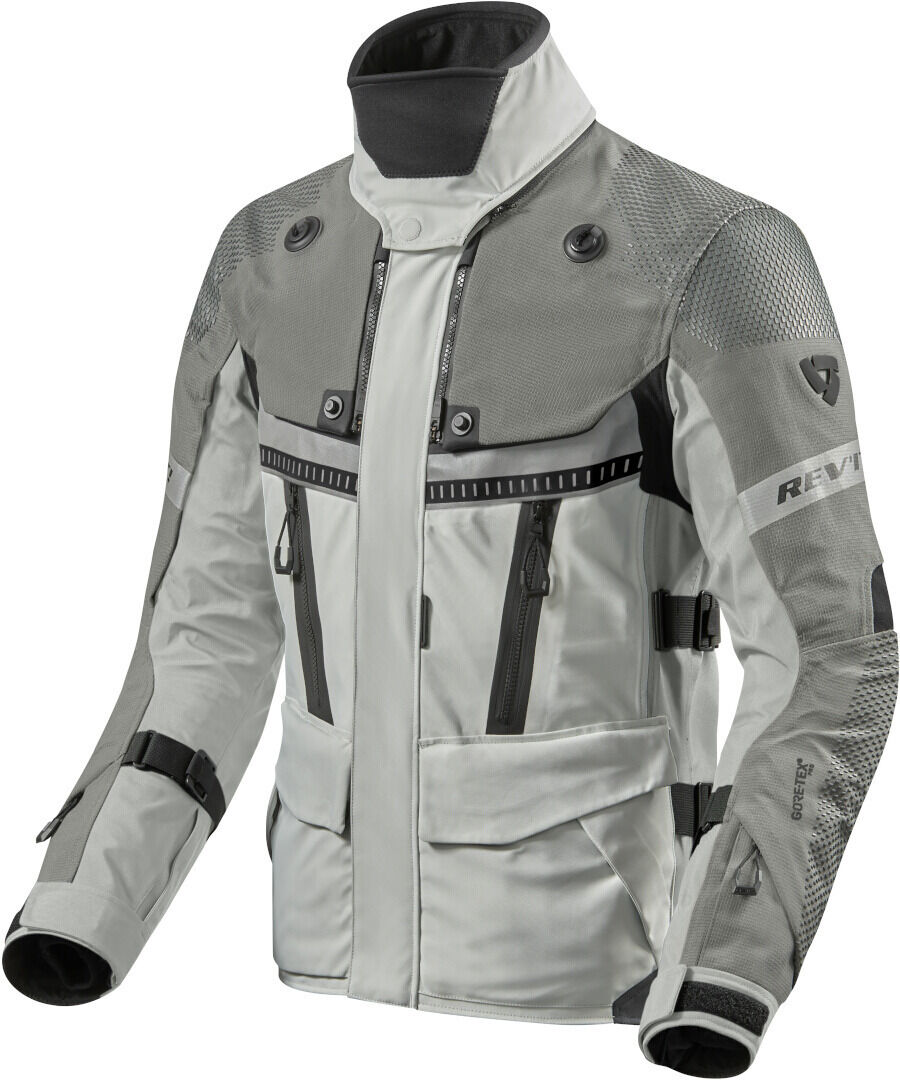 Revit Dominator 3 Gtx Motorcycle Textile Jacket  - Black Grey
