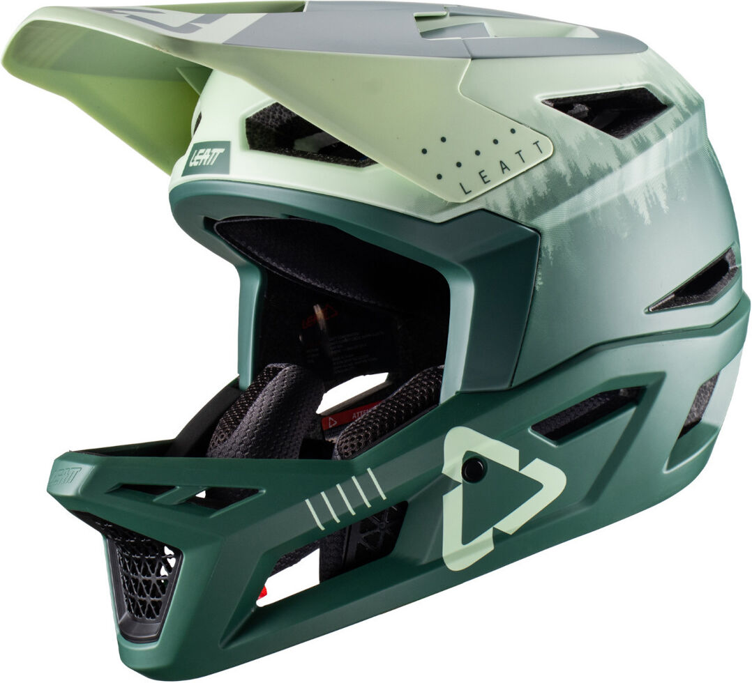 Leatt Mtb Gravity 4.0 Green Downhill Helmet  - Green