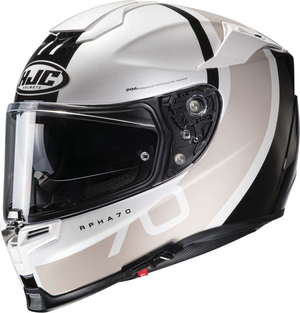 Hjc Rpha 70 Paika Helmet  - Black White