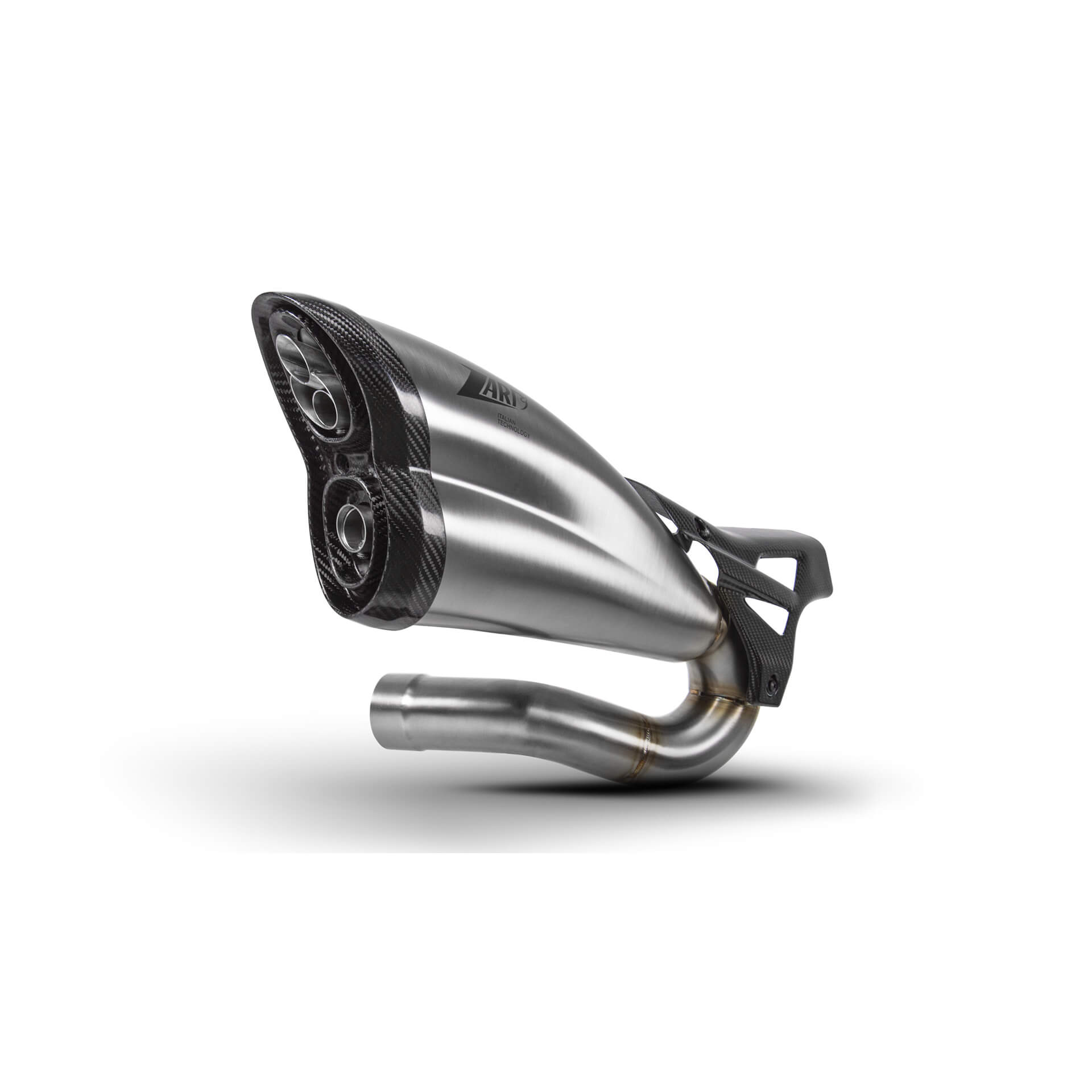 Zard Zard-Triumph Rocket Iii My. 2020-2021 Slip On 3-1, Racing  - Silver