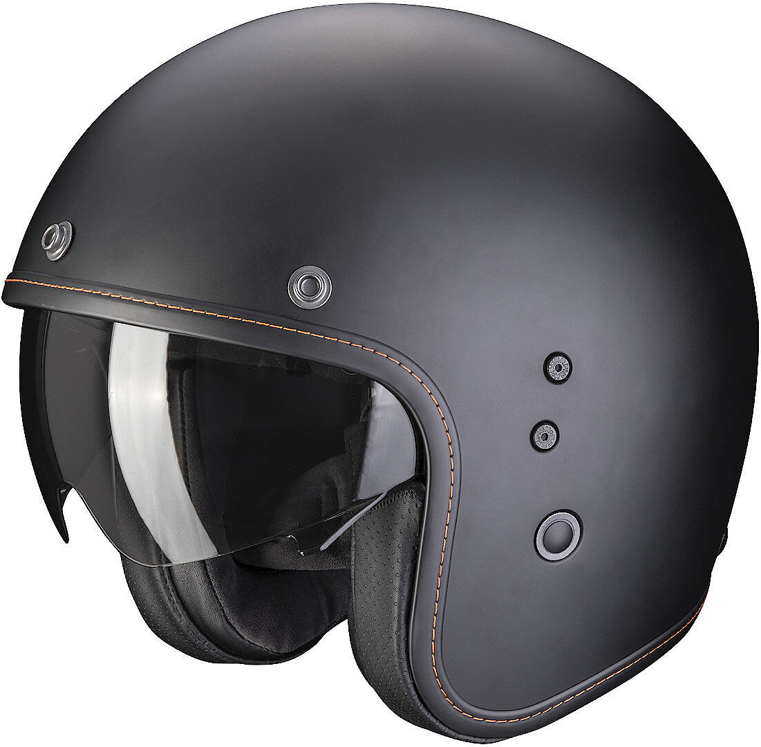 Scorpion Belfast Evo Solid Jet Helmet  - Black