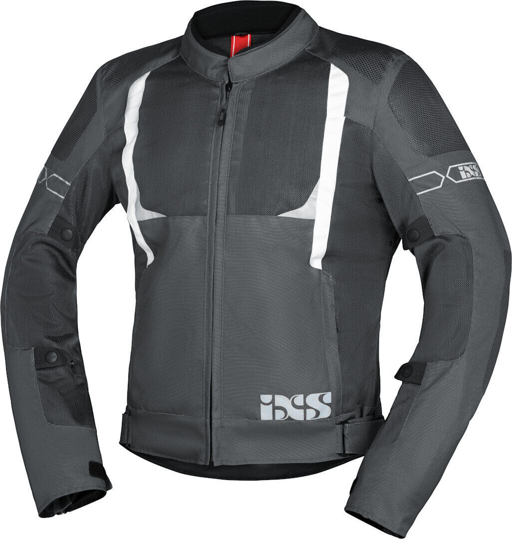 Ixs Trigonis-Air Motorcycle Textile Jacket  - Grey