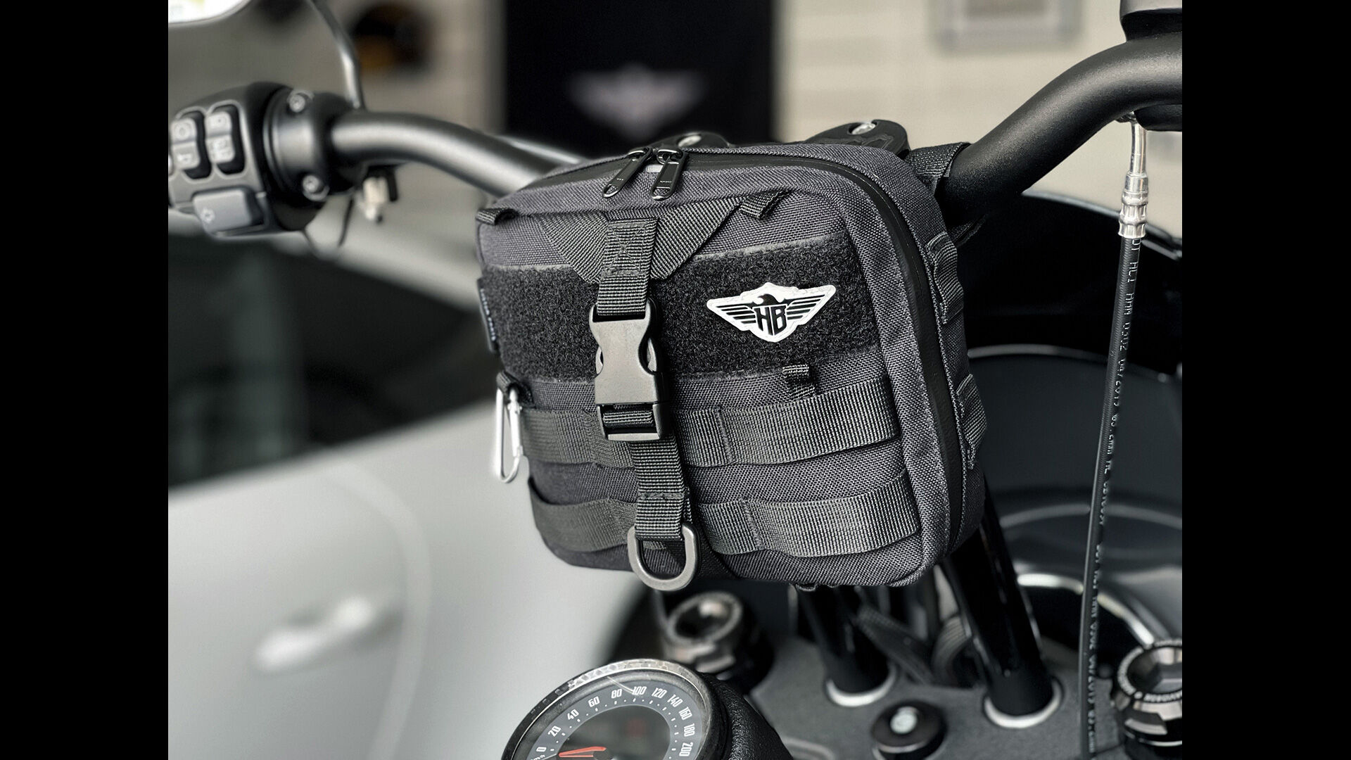 Heinzbikes Clubstyle Handlebar Bag  - Black