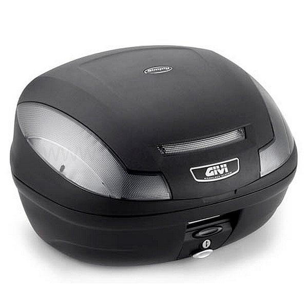 givi e470 simply iii tech monolock custodia con piastra nero 41-50l