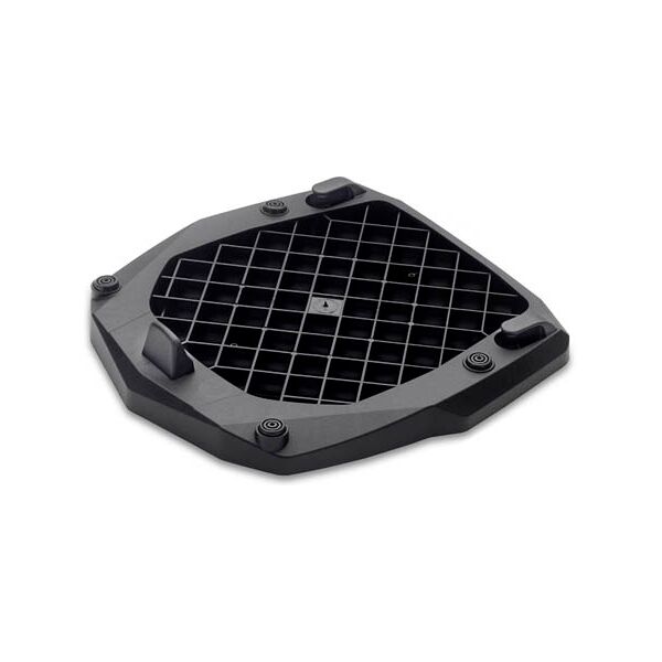 givi e251 monokey top case piastra portante nero unica taglia