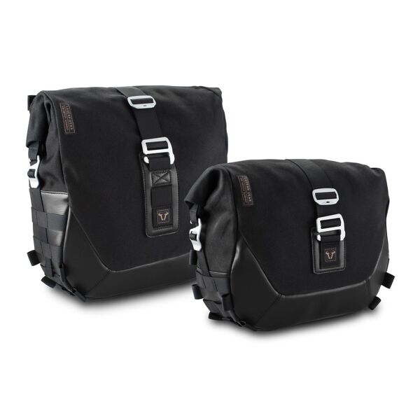 sw-motech legend gear side bag system lc black edition - honda cb1000r (18-20). schwarz
