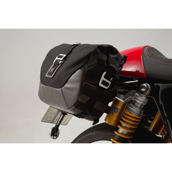 sw-motech legend gear side bag system lc - triumph thruxton 1200/r (16-19), tfc (18-).