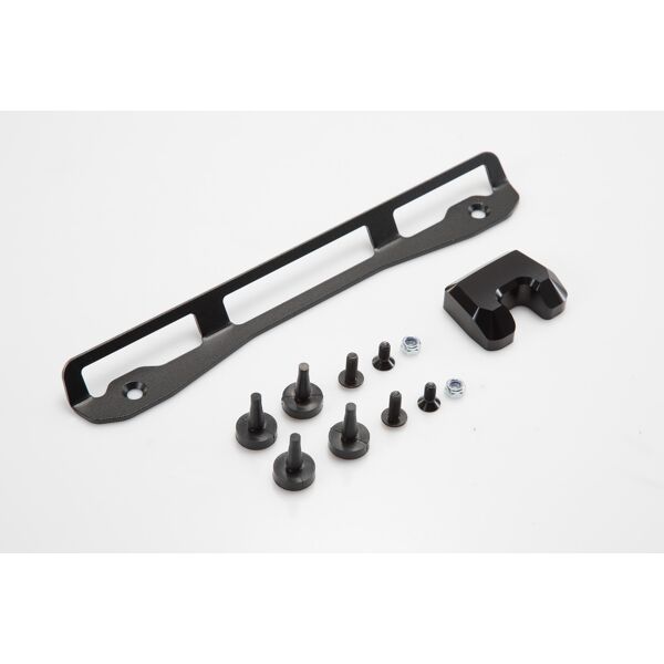 sw-motech kit adattatore per adventure-rack - nero. per shad 2. nero argento