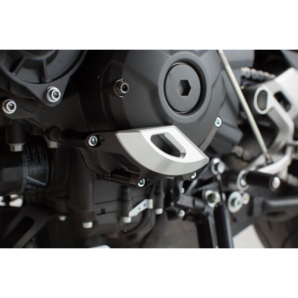 sw-motech protezione valigia  engine - nero/argento. mt09/tracer, tracer900/gt, xsr900. nero argento unica taglia