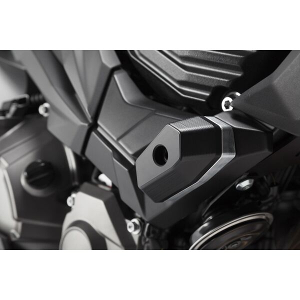 sw-motech kit slider telaio - nero. kawasaki z 800 (12-16).