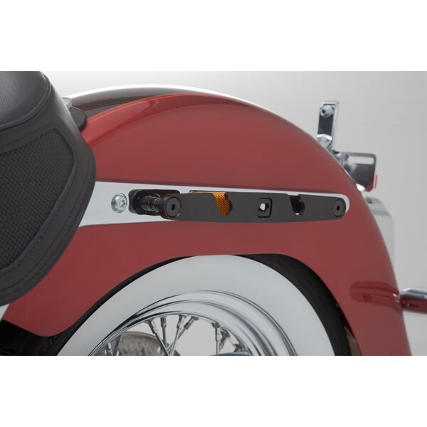 sw-motech slh portapacchi laterale lh2 sinistro - harley-davidson softail deluxe (17-). per lh2.