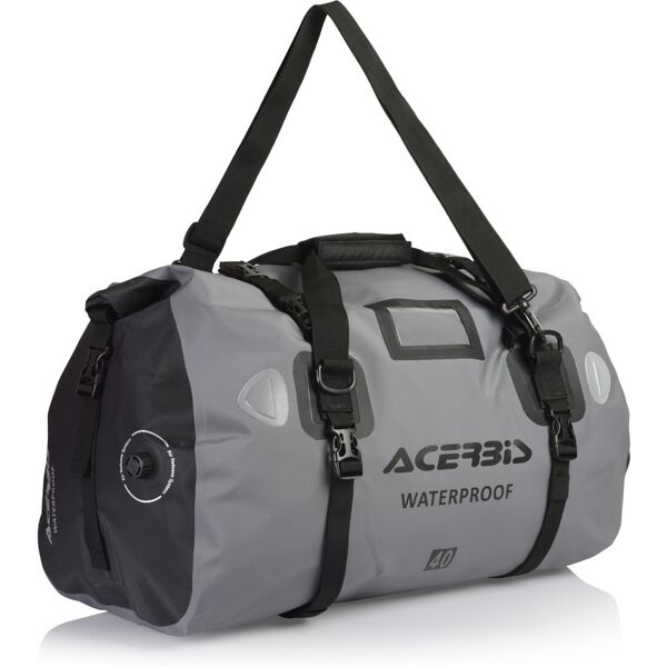 acerbis x-water 40l borsa nero grigio 31-40l