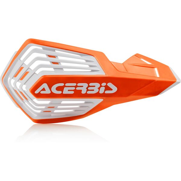 acerbis x-future guardia della mano bianco arancione unica taglia