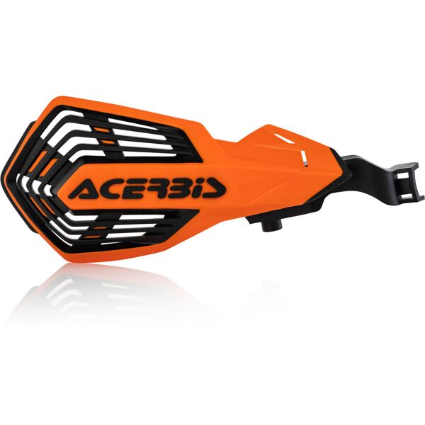 acerbis k-future guardia della mano nero arancione unica taglia