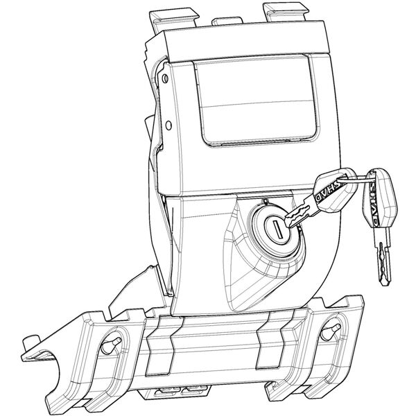 shad kit meccanismo serratura sh35/sh36 premium