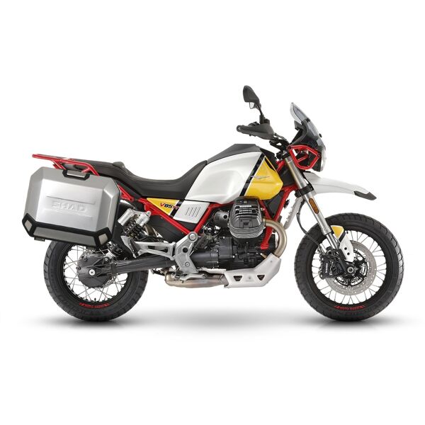 shad 4p system moto guzzi v85tt portavaligie laterale