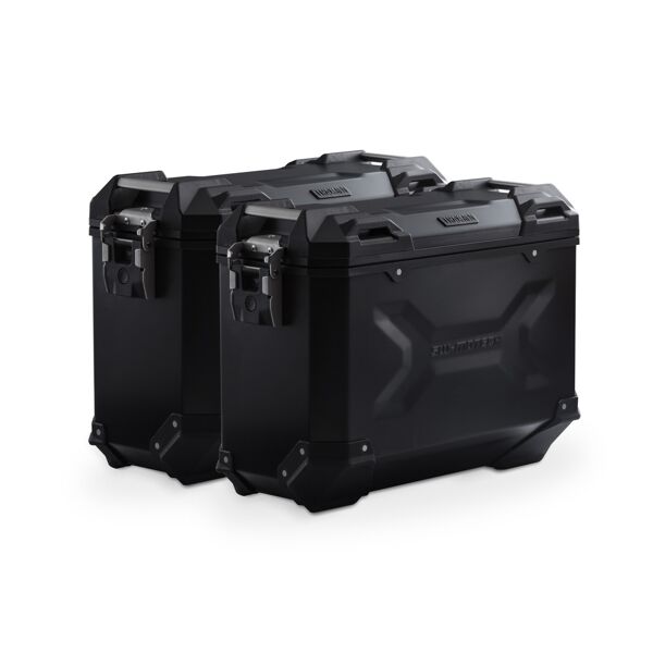 sw-motech trax adv sistema di valigie in alluminio modello usa - nero. 37/37 l. ducati multistrada v4 (20-).