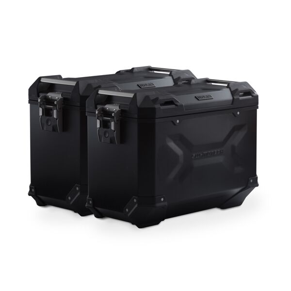 sw-motech trax adv sistema di valigie in alluminio modello usa - nero. 45/45l. ducati multistrada v4 (20-).