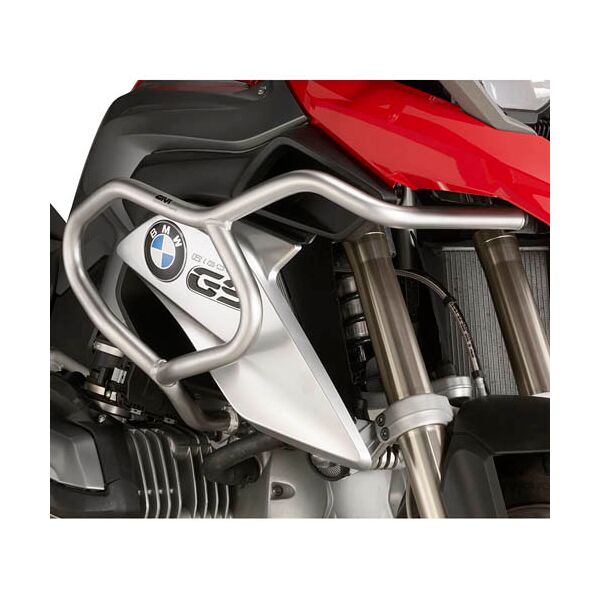 givi crash bar  sopra, in acciaio inox solo per bmw r 1250 gs (anno 19-21)