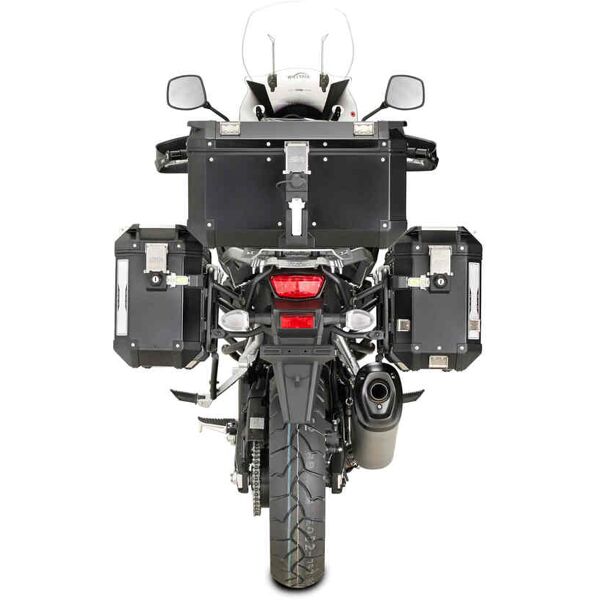 givi tubular steel side case carrier per trekker outback case per suzuki dl 1000 v-strom (14-19)