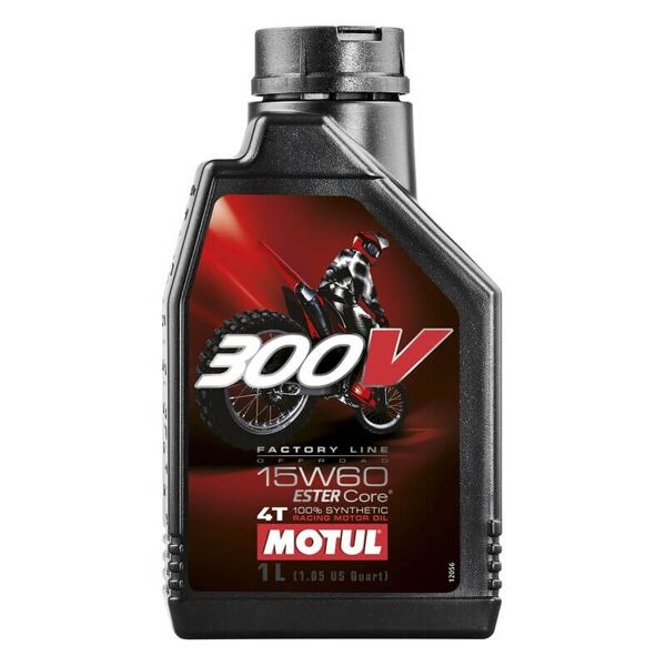 motul olio motore 300v factory line offroad, 15w60, 1l  0-5l