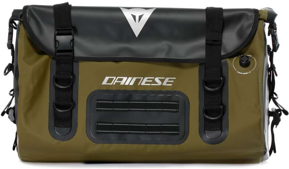 Borsa Moto Dainese EXPLORER WP DUFFEL BAG 45L Nero Verde taglia unica