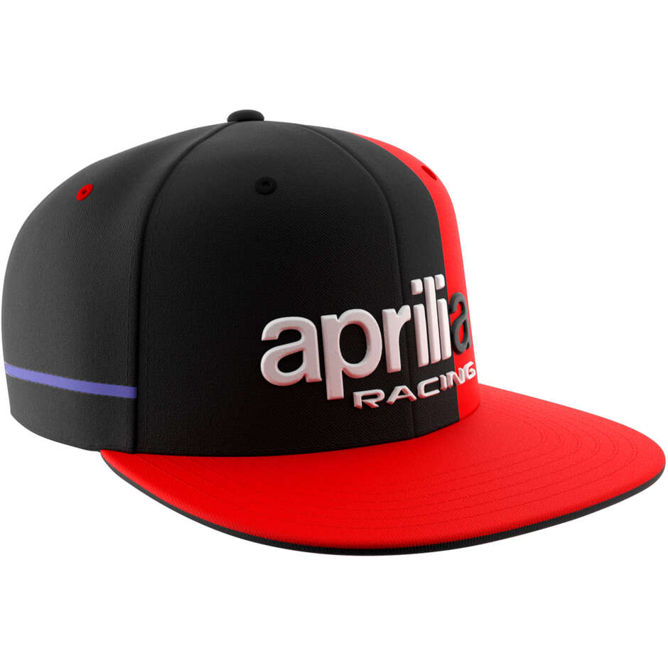 Cappellino Casual Ixon CAP1 APRILIA 23 Nero Rosso Neon taglia unica