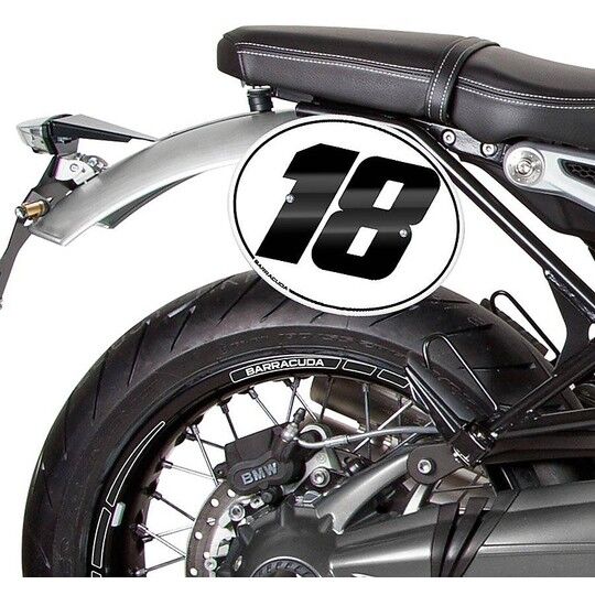 Kit Tabella Portanumero Barracuda Specifico per BMW R NineT taglia uni