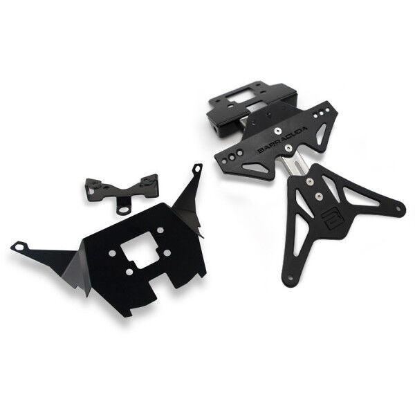 Porta Targa Racing Moto Barracuda HX7104-17-R Specifico per taglia uni