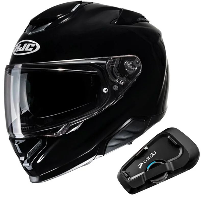 HJC - Casco + interfono Pack RPHA 71 Nero + Freecom 2x UNICA