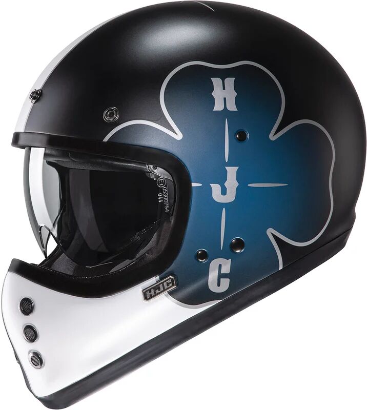 HJC - Casco V60 Ofera MC-2SF Nero,Blu,Bianco XL