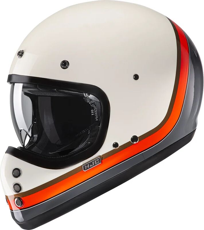 HJC - Casco V60 Scoby MC-7 Grigio,Arancione,Bianco XL