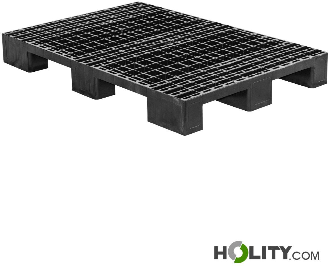 Pallet 9 Piedi Con Piano Forato Nero H836_02