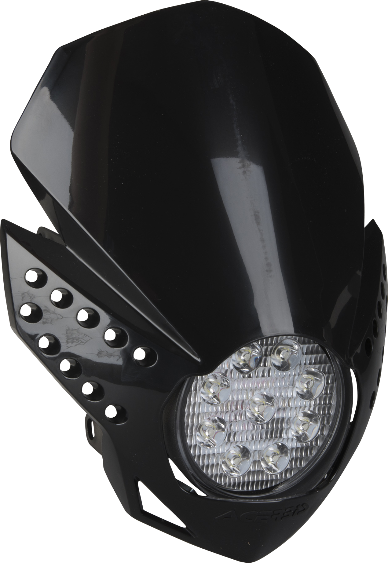 Acerbis Faro Anteriore LED Fulmine Nero Nero