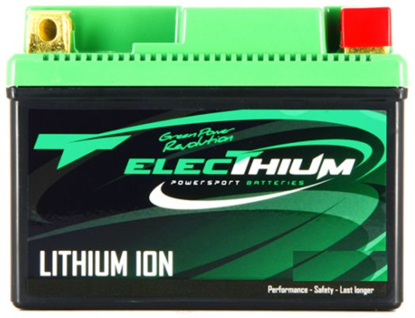 Batteria Moto Scooter Al Litio Electhium Hjtx4(l)-fp-s - (ytx4l-bs)