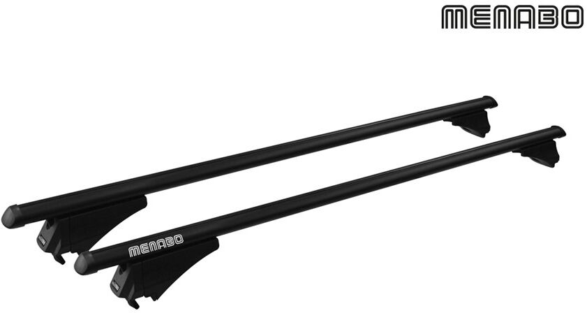 2 Barre Da Tetto Menabo Tiger Xl Black