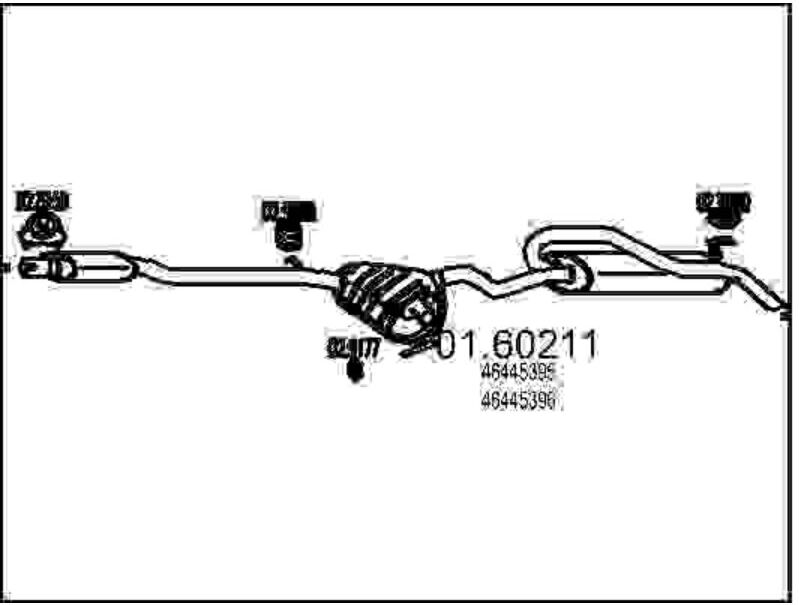 Silenziatore Posteriore Mts 01.60211