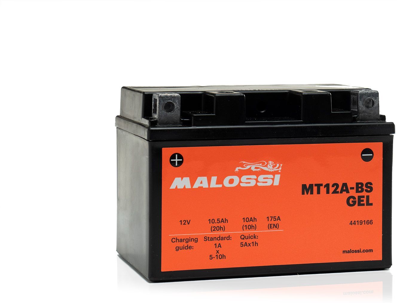 Batteria Malossimt12a-Bs Gel Malossi Suzuki Burgman An 400 Ie 4t Lc -2007 (K429)