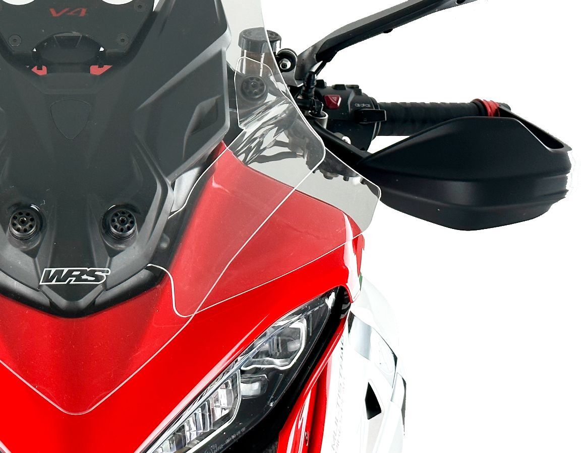 Wrs Coppia Deflettori Wrs Trasparente Ducati Multistrada V4 / S / S Sport / Rally 2020-2023