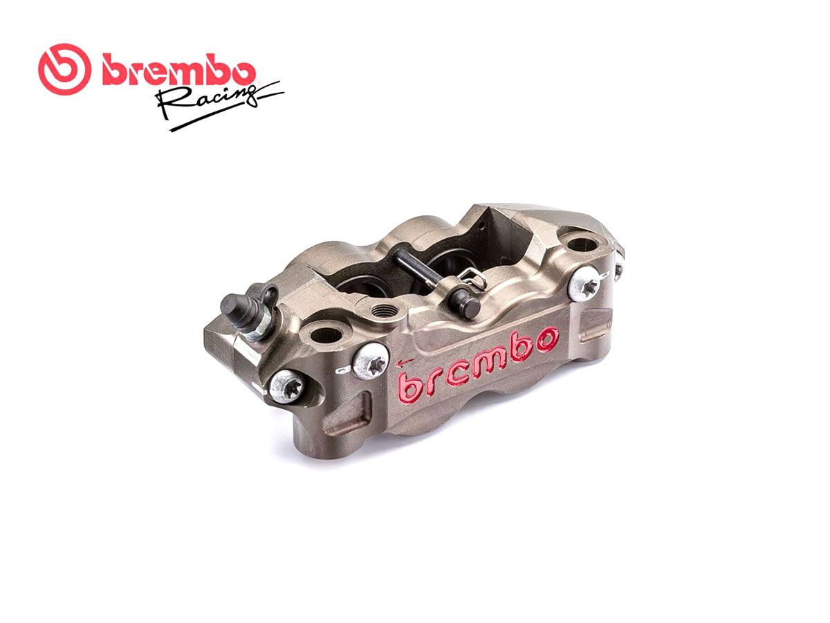 Pinza Freno Radiale Anteriore Destra Brembo Racing Monoblocco 108mm P4 32/36